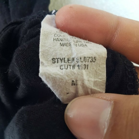 Simply Lara Top Blouse Long Sleeve Color Block - Picture 6 of 7